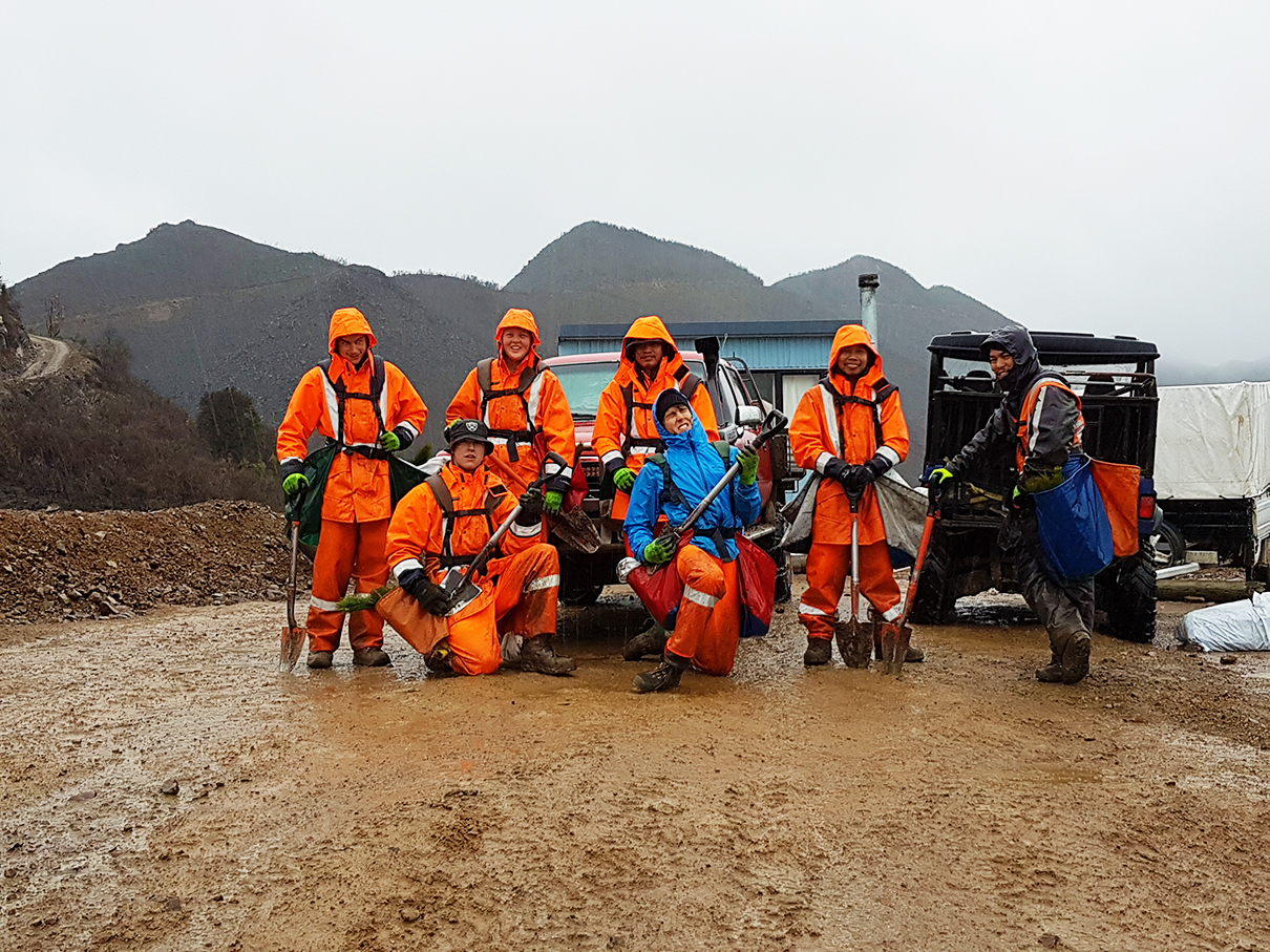 Team member group photo of Native Solutions team providing forestry pest control, native revegetation, and forest management, serving Marlborough, Canterbury, Christchurch, Kaikoura, and Otago