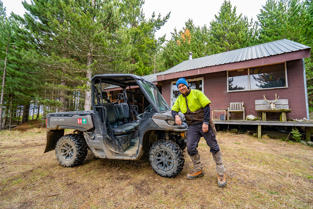 Native Solutions team member photo on Mt Barker providing native revegetation and forest management, serving Marlborough, Canterbury, Christchurch, Kaikoura, and Otago