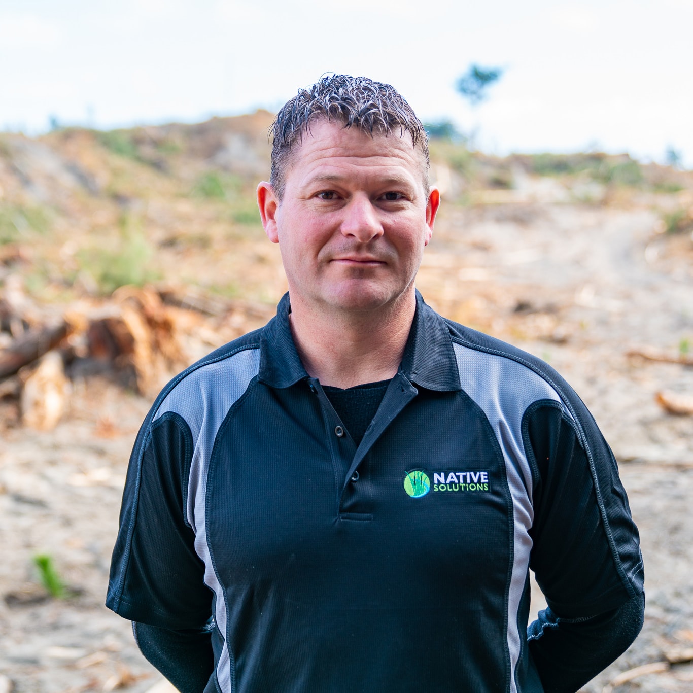 Team member of Native Solutions providing forestry spraying, mulching, and herbicide application services across Marlborough, Canterbury, Christchurch, Kaikoura